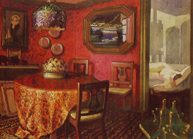 Scena di vita quotidiana con un tocco surreale, tipica di Machado