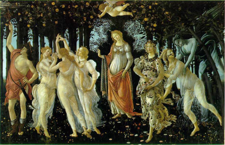La Primavera di Sandro Botticelli - Rinascimento