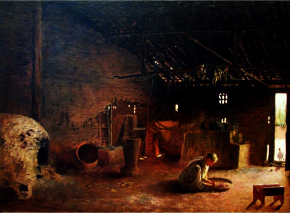 Almeida Júnior - Cucina di campagna