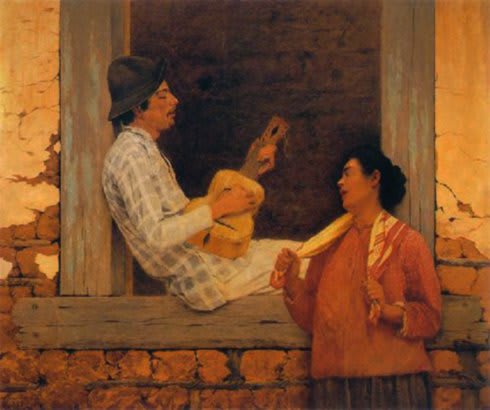Almeida Júnior - Il suonatore di viola