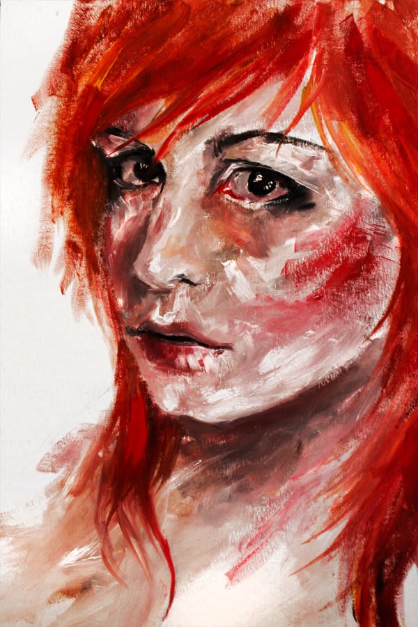 Biografia de Agnes Cecile - autorretrato