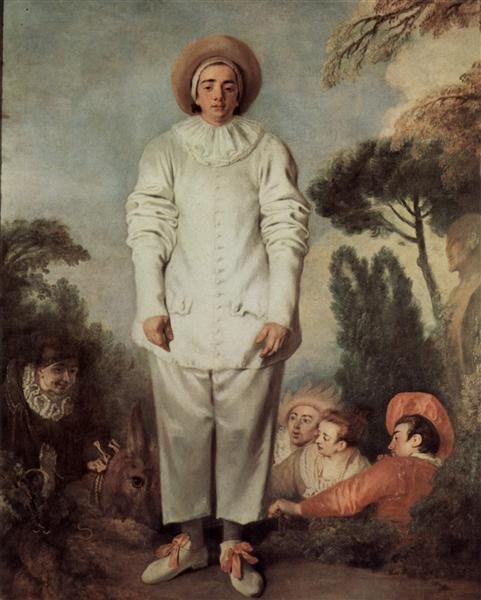 Gilles, di Antoine Watteau