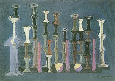 Carrete di Iberê Camargo, dipinto nel 1958