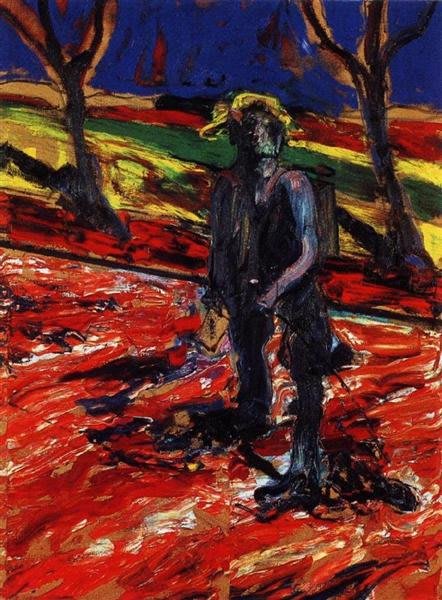 Studio per Ritratto di Van Gogh III, opera di Francis Bacon del 1957