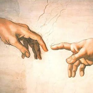 Dettaglio de La Creazione di Adamo