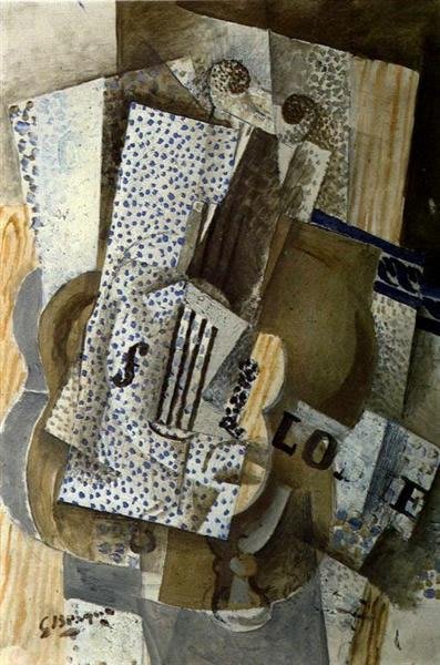 Melodia di Violino. Georges Braque. 1914