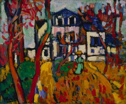 La Casa Blu. Maurice Vlaminck. 1906