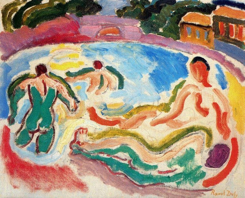 Bagnanti. Raoul Dufy. 1908