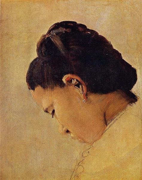 Georges Seurat: Biografia e il Puntinismo - Testa di Ragazza