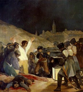 Il Tre Maggio. Francisco de Goya. 1814