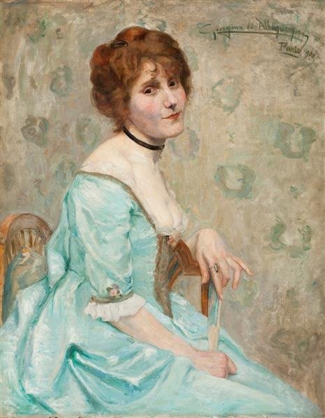 Donna. Georgina de Albuquerque. 1906 - Pinacoteca di SP