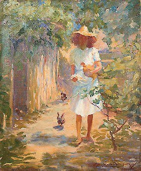 Mattino di Sole. Georgina de Albuquerque (circa 1920)