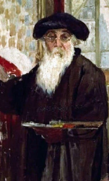 Camille Pissarro. Autorretrato. 1898