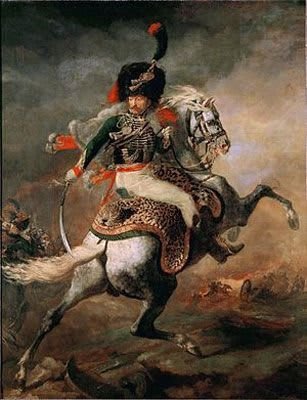 Ufficiale dei Cacciatori a cavallo, un'opera di Théodore Géricault del 1812