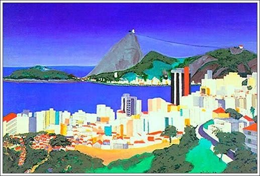 Djanira da Motta e Silva - Vista da baia de Guanabara