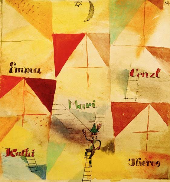 Der bayerische Don Giovanni. Paul Klee. 1919. Museum Solomon R. Guggenheim