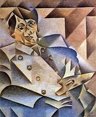 Ein kubistisches Porträt von Picasso