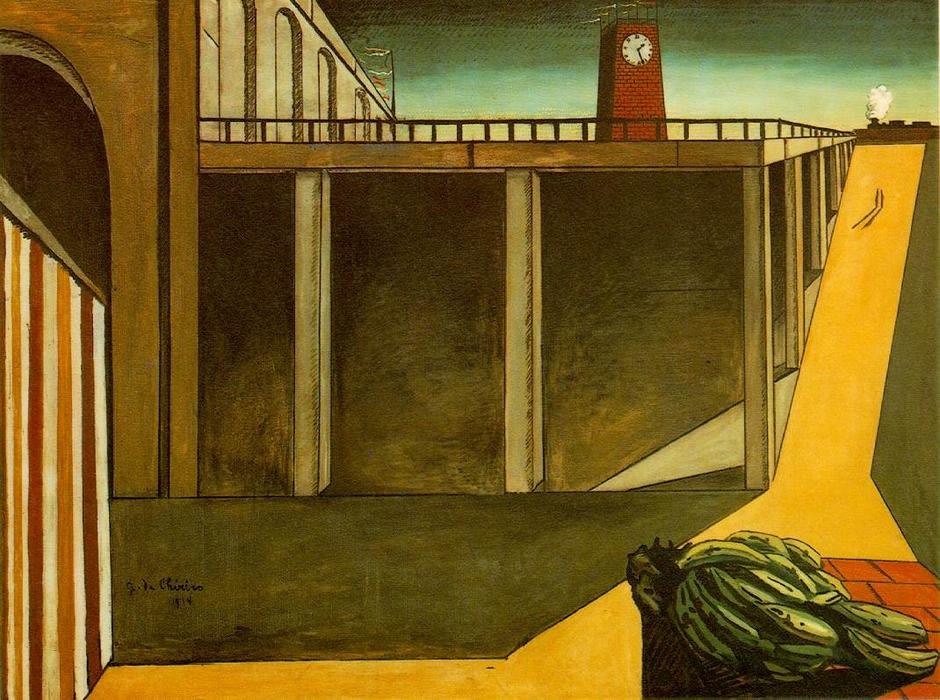 Gemälde der Melancholie der Trennung