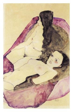 Egon Schiele Gemälde
