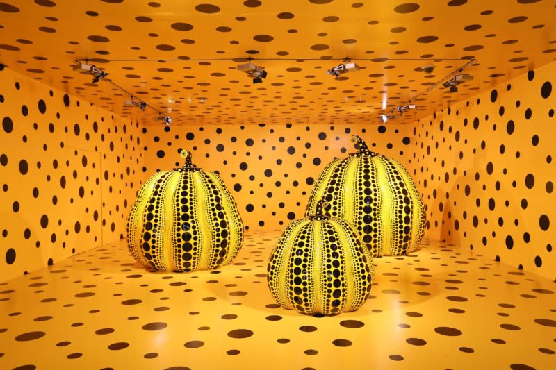 Installation von Yayoi Kusama – Ein Traum, den ich geträumt habe, Kunstzentrum Seoul, 2014