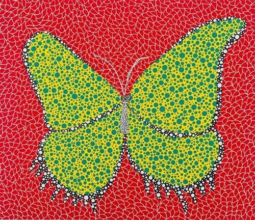 Schmetterling. Yayoi Kusama. 1988