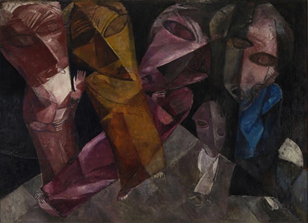 Expressionistisches Gemälde von Lasar Segall