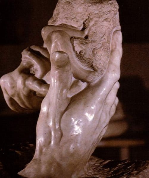 Auguste Rodin - Die Hand Gottes