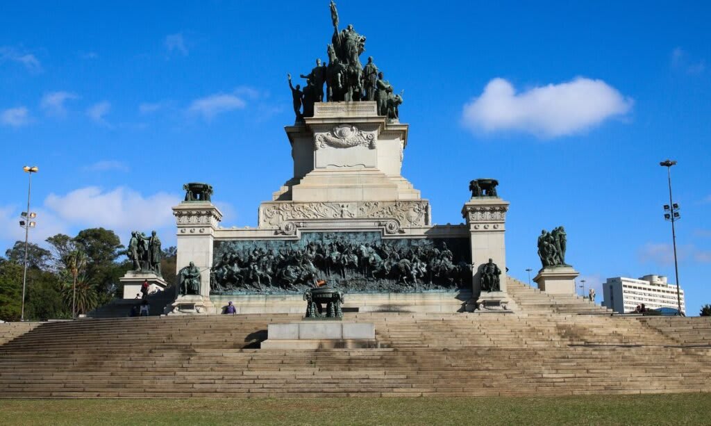Monument der Unabhängigkeit Brasiliens im Unabhängigkeitspark, Ipiranga (São Paulo, Brasilien)