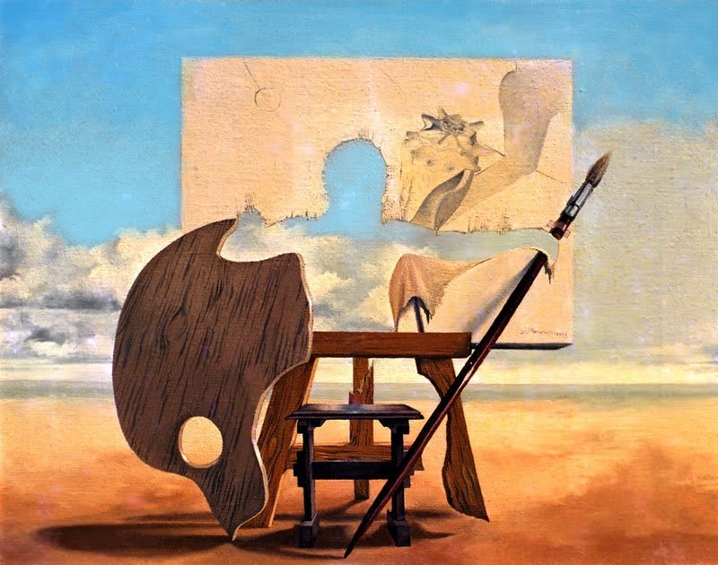 Surrealistisches Gemälde