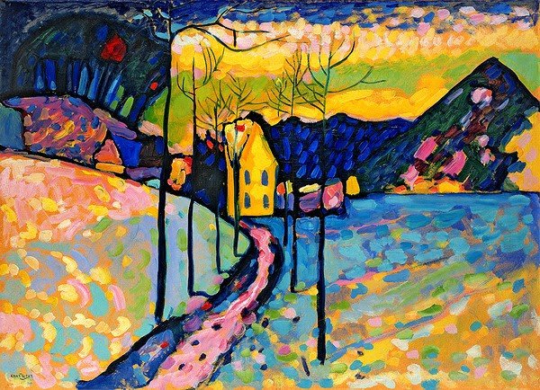 Wassily Kandinsky - Winterlandschaft